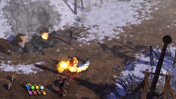 Magicka image of flame spell